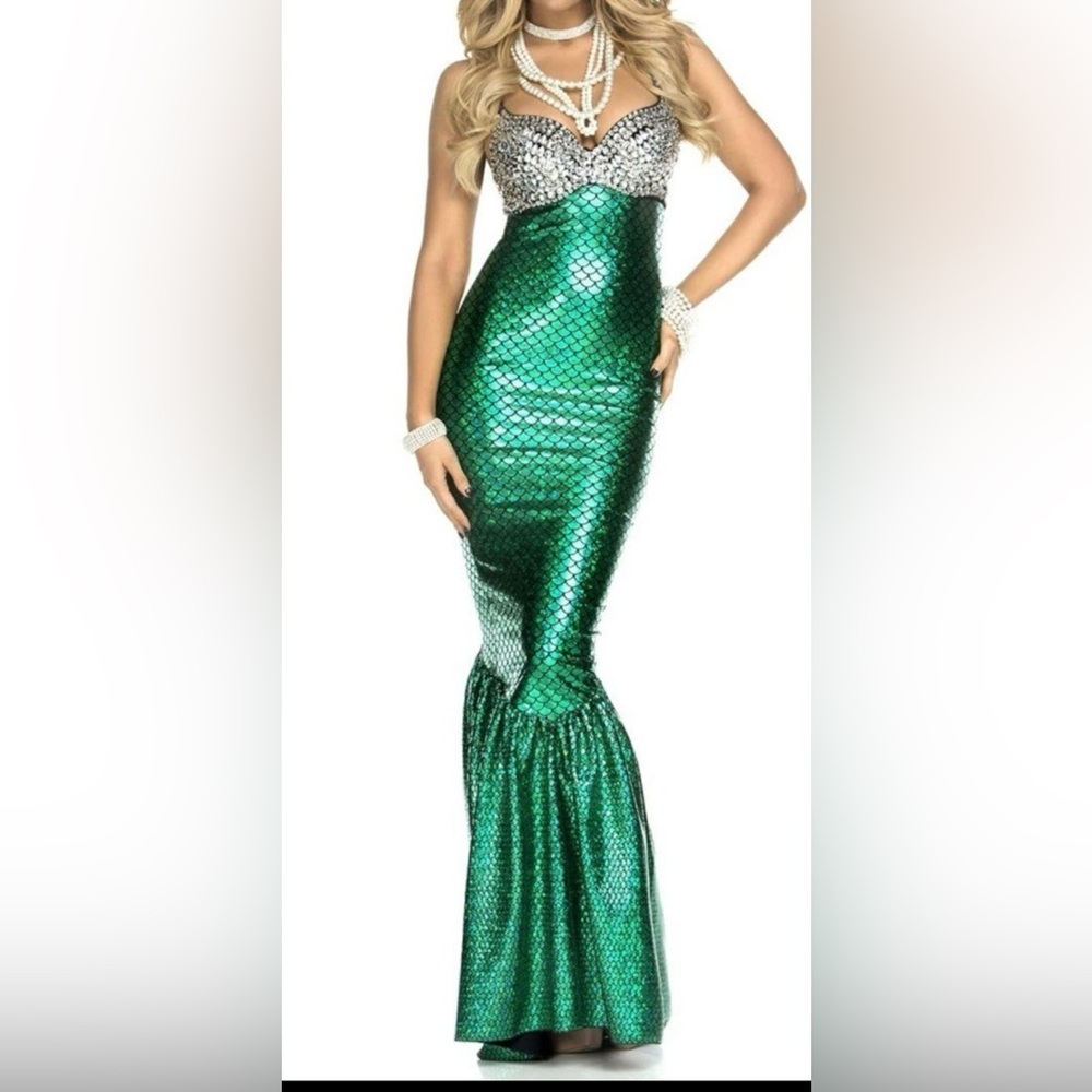 Green Mermaid Sequin Skirt